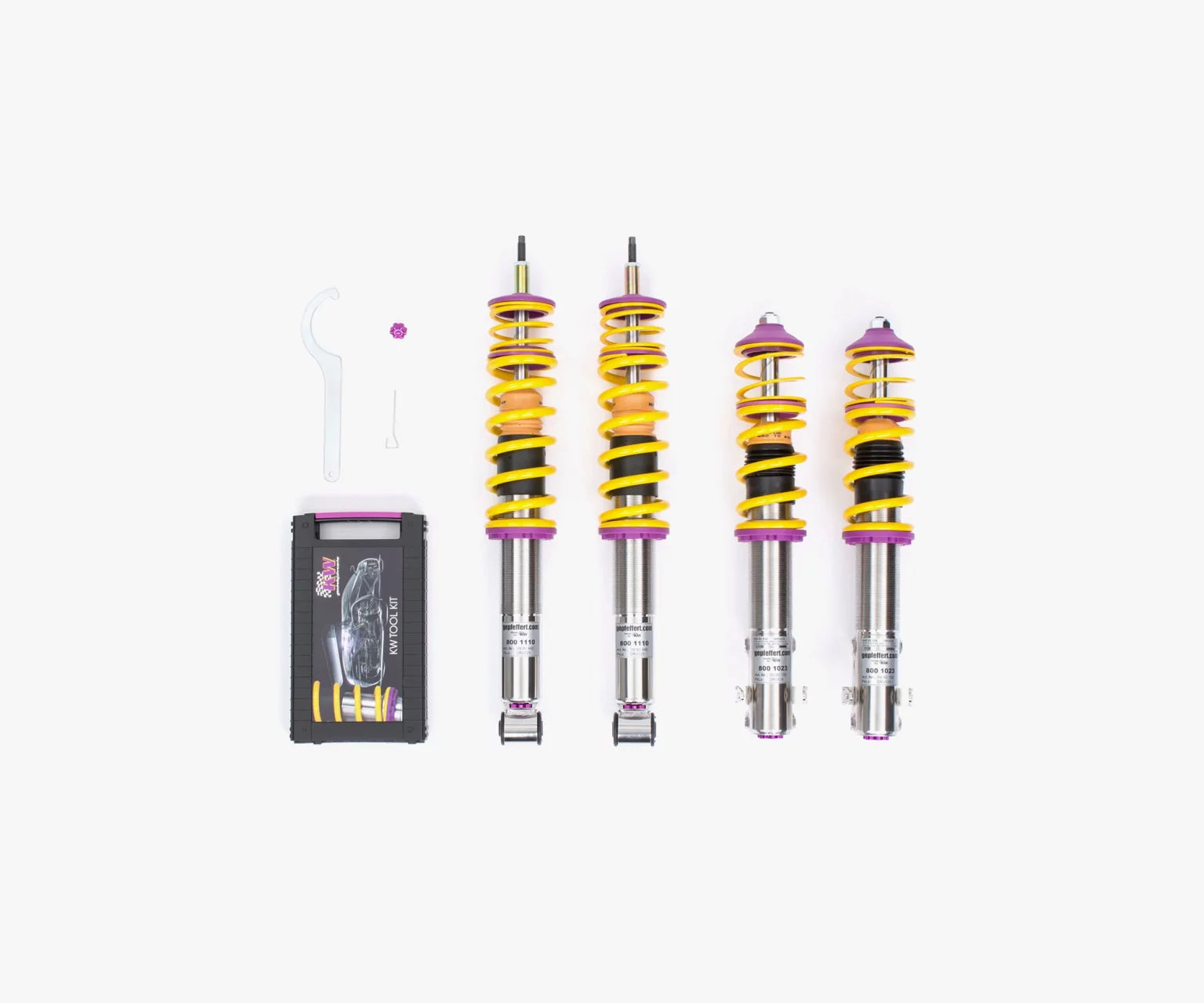 KW Gepfeffert Coilovers Suspention for VW Golf IV/ Audi A3 8L / Audi TT 8N/Beetle/Bora/ Seat Leon 1M V3 Golf IV 2WD  (60-110mm)