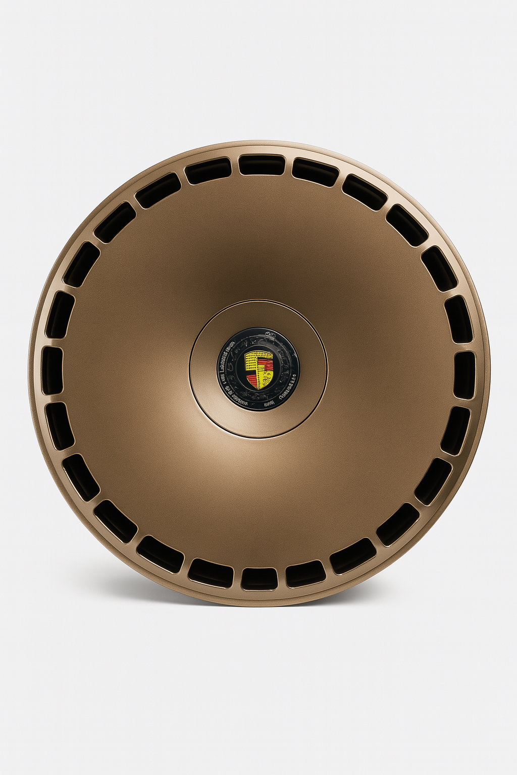 Porsche 2pc Split Wheels Forged 21x11 ET41 & 20x9 ET60 5x130 Bronze Satin Finish