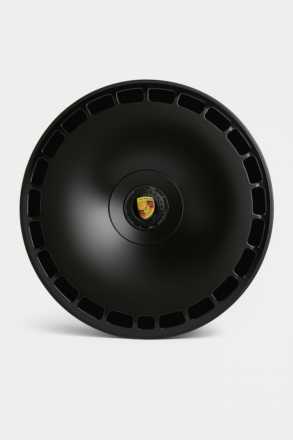 Porsche 2pc Split Wheels Forged 21x11 ET41 & 20x9 ET60 5x130 Black Satin Finish
